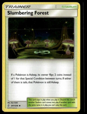 SM - Unified Minds #207/236 Slumbering Forest - Image 1 of 2