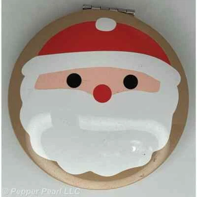 Espejo Papá Noel Compacto GiftCraft Stocking Stuffer - Nuevo Foto 1 de 4