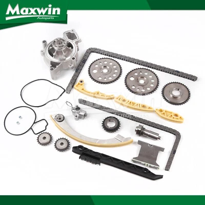 Kit de eje de cadena de distribución bomba de agua apto para Chevrolet Cavalier Cobalt Pontiac Saturn Foto 1 de 4