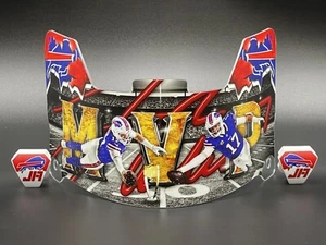 Buffalo Bills Josh Allen Full Size Custom "MVP" Visor - Picture 1 of 3