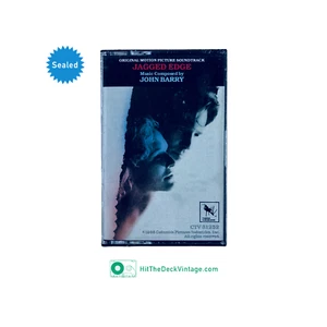 Jagged Edge Soundtrack Cassette Tape (1985) Varese Sarabande John Barry SEALED - Picture 1 of 3