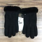 Ugg Single Point Sheepskin Gloves Water Resistant Black Size S New