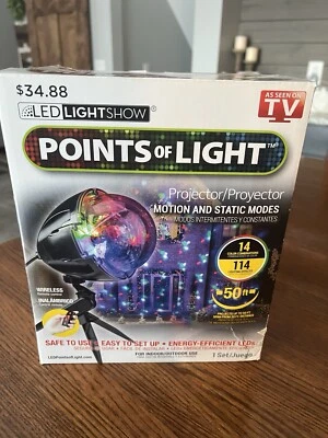 Points of Light Projector LED 14 Color Combo Show - Image 1 of 3