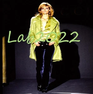 GUCCI Tom Ford Iconic 1995 Coat Amber V Opened The Show - Picture 1 of 5