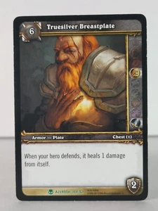 Truesilver Breastplate - Heroes of Azeroth - 301/361 - Warcraft TCG - Uncommon - Picture 1 of 6