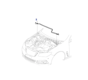 Genuine Holden / HSV Bonnet Hood Seal Rear of Bonnet for VF Commodore SS SSV SV6 - Picture 1 of 11