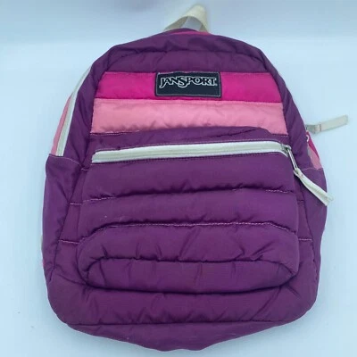 Bolso Mochila Jansport Rosa Púrpura Foto 1 de 4
