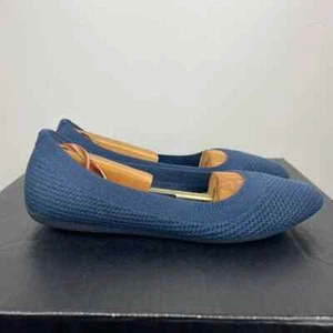 Allbirds tree breezers in navy night blue slip on washable flats womens size 8 - Picture 1 of 9