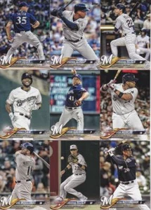 2018 TOPPS Update MILWAUKEE BREWERS team set (14 cards) NOTTINGHAM, PERALTA RC - Picture 1 of 1