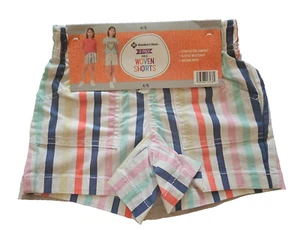 Member's Mark Girls 2- Pack Comfort Stretch Woven Shorts 4/5 - Picture 1 of 3