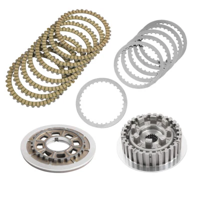Friction Steel Clutch Pressure Plates Hub Fit For Harley Sportster XL 2004-2022 - Image 1 of 4