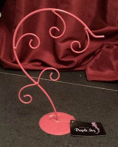 Purple Ivy Jewellery Stand Display Holder Pink - Picture 1 of 4