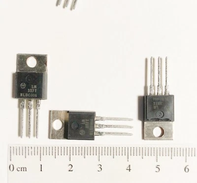 10 x Motorola LM337T LM337 Negative Adjustable Voltage Regulator -1.2-37V 1.5A - Image 1 of 2