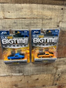 1970 Ford Mustang Boss 429 TWIN PACK Bigtime Muscle CLTR036, CLTR047 scale 1:64 - Picture 1 of 10