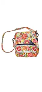 Vera Bradley Adjustable Crossbody Maggie Messenger Bag Purse - Picture 1 of 6