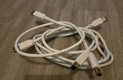 FIREWIRE 800 to 400 9 Pin to 6 Pin Cable - Image 1 of 3