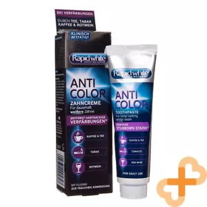 Rapid White Anti Farbe Bleaching Zahnpasta für Erwachsene Reiniger Plaque 75 ML - Bild 1 von 24