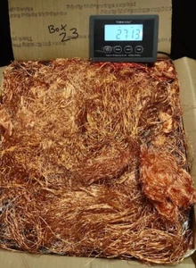 27lbs 13 oz  Scrap Copper For Recycling, Crafts, Melting Stacking - Picture 1 of 1