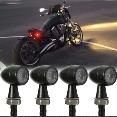 Motorcycle LED Mini Bullet Turn Signal Light For Victory Hammer Vegas Jackpot - Image 1 of 4