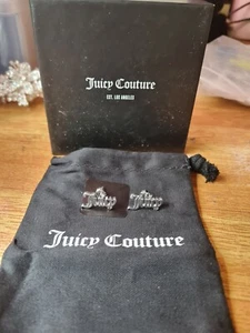 Accessories Earrings Juicy Couture Alice Stud Jewellery in Silver FREE UK P&P - Picture 1 of 2