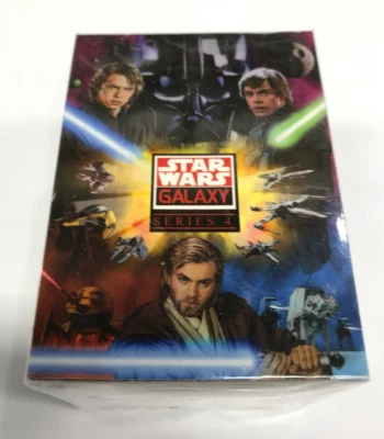 2009 TOPPS STAR WARS GALAXY SERIES 4 TRADING CARD COMPLETE 120-CARD BASE SET - Image 1 of 2
