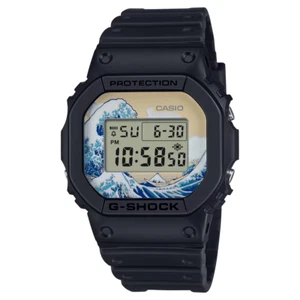 Casio G-Shock DW-5600KHK24 Digitaluhr Hokusai The Great Wave Made in Japan - Bild 1 von 6