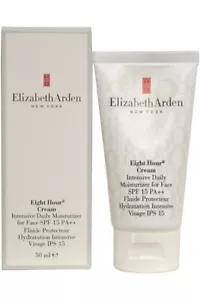 Elizabeth Arden Eight Hour Cream Daily Moisture Cream Face 50ml SPF15 - Picture 1 of 9