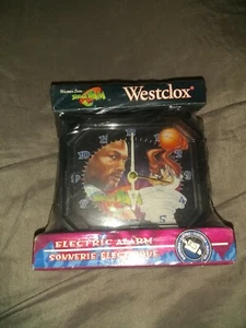 MICHAEL JORDAN SPACE JAM TASMANIAN DEVIL WESTCLOX ALARM CLOCK-ELECTRIC-NEW IN BO - Picture 1 of 4