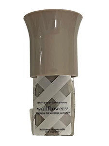 BATH & BODY WORKS PLAIN PINK GRAY DIFFUSER WALLFLOWER PLUG NEW - Picture 1 of 3