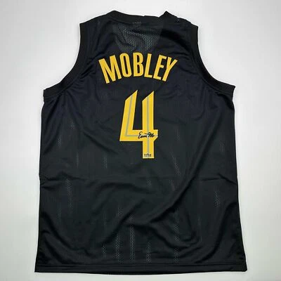 Facsimile Autographed Evan Mobley Cleveland Black Reprint Jersey Size Men's XL - Image 1 of 4