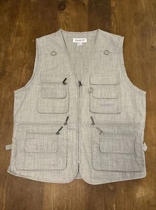 OlympinA Photography Vest Adult Large Gray Fishing Hunting Safari Outdoors - Picture 1 of 10