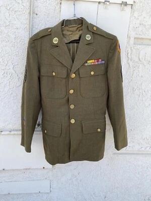 Vintage USA Air Force standard USAAF Sargent's "blouse" Full Dress - Image 1 of 4