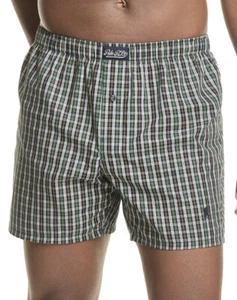Polo Ralph Lauren Men’s Boxers Lightweight Cotton Classic Fit Green Plaid S NWT - Picture 1 of 3