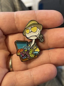 Jack Skellington Hunter  S Thompson Mushroom Lapel Pin. Hat Pin VEGAS - Picture 1 of 4
