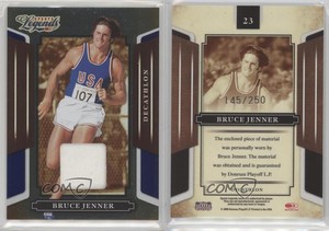 2008 Donruss Americana Sports Legends Mirror Blue Materials Caitlyn Jenner Bruce