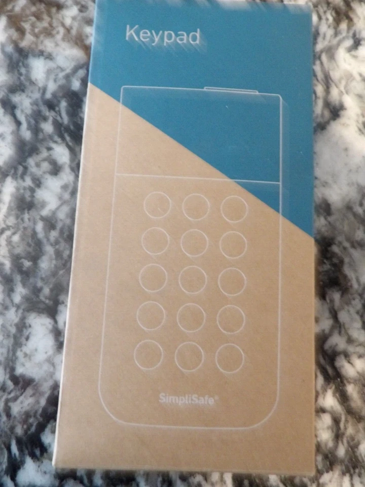 SimpliSafe Home Security System Wireless Security Keypad KP3W SSKP3 - White