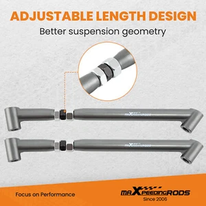 Rear Lower Control Arms for Chevy Chevelle 68-72 Suspension Trailing Braces Kits - Picture 1 of 11