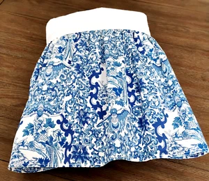 Ralph Lauren Bedskirt Cal King Blau Weiß Porzellan Tamarinde Vogel Chinoiserie - Bild 1 von 5