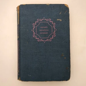 Voltaire's Philosophical Dictionary Enlightenment Philosophy Hardcover Book 1943 - Picture 1 of 24