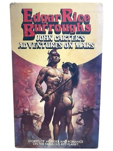 Vintage 1976 Ballantine John Carter’s Adventures on Mars 5-Vol Boxed Set PB - Imagen 1 de 8