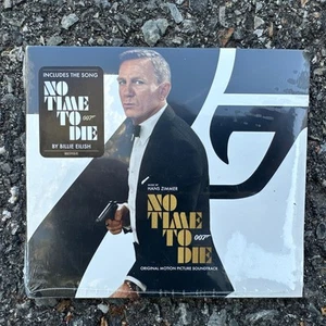 Sealed New “No Time To Die” Movie Soundtrack CD James Bond 007 Hans Zimmer - Picture 1 of 2