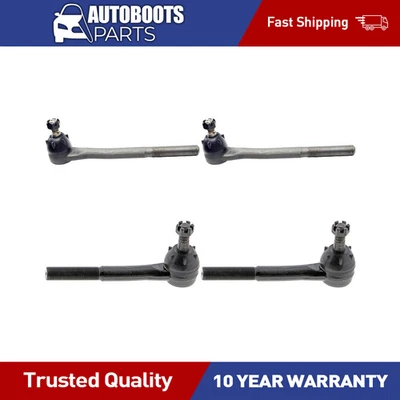 Para GMC G15/G1500 Van 1972 Mevotech 4x Extremo de varilla de amarre de dirección interior delantera Foto 1 de 4