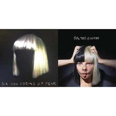 Sia - 1000 Forms Of Fear (Deluxe) (Natural Color Vinyl/2LP) & This Is Acting - Image 1 of 3