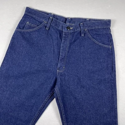 Pantalones de mezclilla Bulwark FR para hombre 34x32 ajuste 36x33 azul resistente al fuego ropa de trabajo Foto 1 de 4