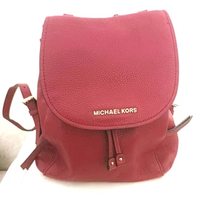 Michael Kors Rucksack Handtasche - Burgunderrot 10 Zoll x 10 Zoll x 4 Zoll - Bild 1 von 15