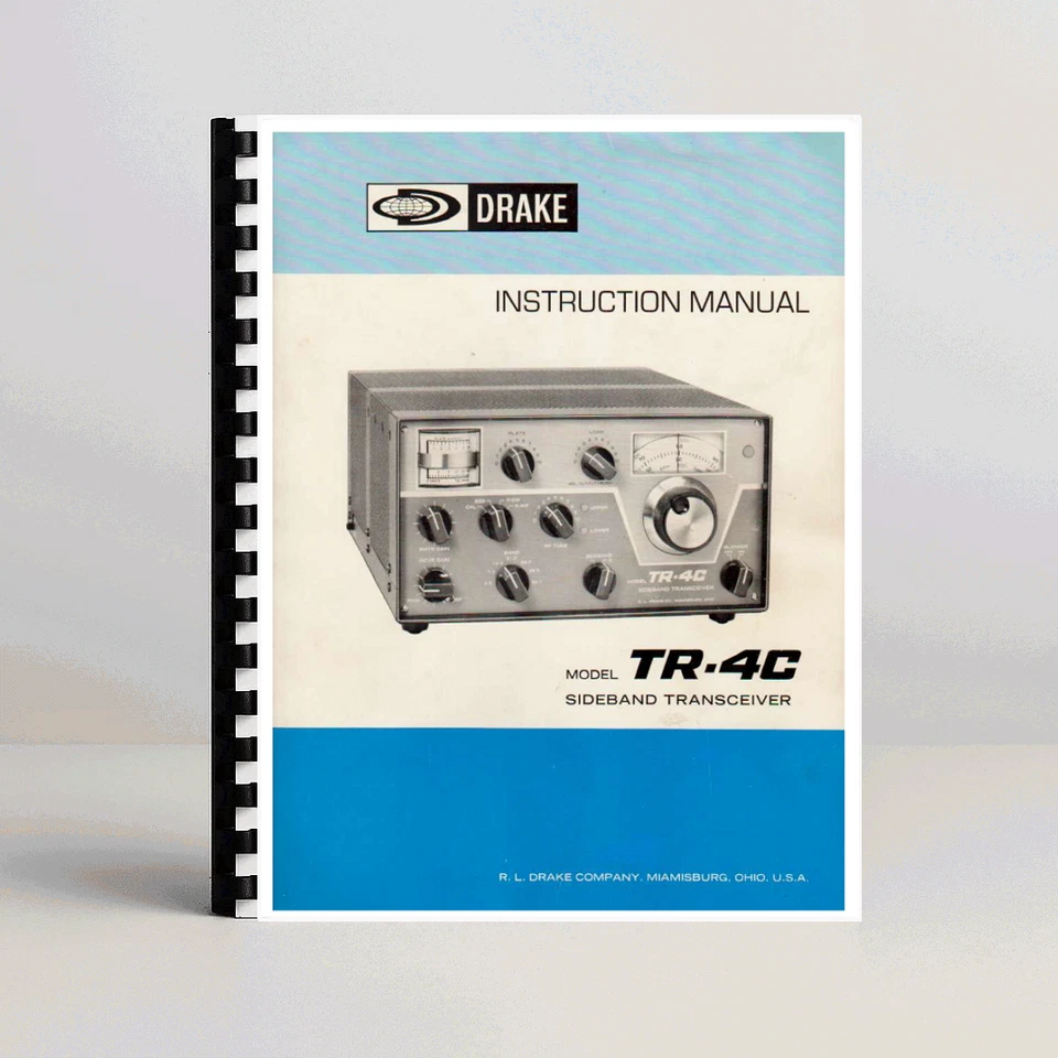 Drake TR-4C Instruction Manual - Image 1 of 1