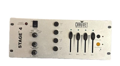 Chauvet DJ Stage 4 TFX-DC4 Lighting Controller SPAIRS OR REPAIRS (PART WORKS) - Image 1 of 4