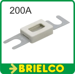 FUSIBLE INDUSTRIAL POTENCIA AUTO CARRETILLA LAMINA 200A 80VDC SIBA BD6939 - Imagen 1 de 2