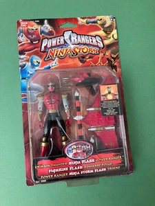 POWER RANGERS NINJA STORM CRIMSON THUNDER NINJA FLASH 2003 BANDAI NEW - Picture 1 of 3