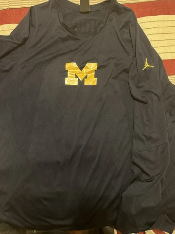 3xl Jordan Nike Michigan Wolverines Shirt Cover